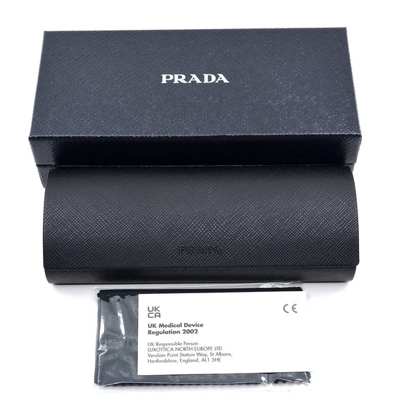 NEW PRADA PR 14WV 2AZ1O1 CRYSTAL AUTHENTIC EYEGLASSES FRAME - Picture 15 of 15